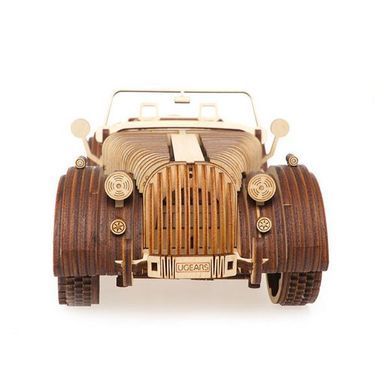Деревянный механический 3D конструктор Ugears Родстер VM-01 (70052) dt_93582 фото