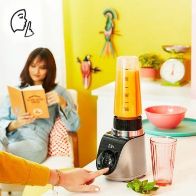 Tefal Блендер стационарный Blend UP, 1000Вт, чаша-700мл, тритан, черно-золотистый (384110) BL190AF0 фото