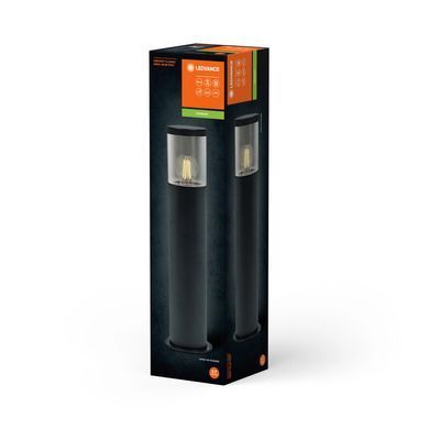 Cвітильник стовпчик LEDVANCE ENDURA CLASSIC EBRO 49см E27 чорний (376721)