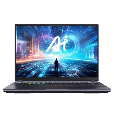 Gigabyte Ноутбук AORUS G6X 16.0 QHD 165Hz, Intel i7-13650HX, 16GB, F1TB, NVD4060-8, DOS, черный AORUS_16X_9KG-43UAC54SD фото