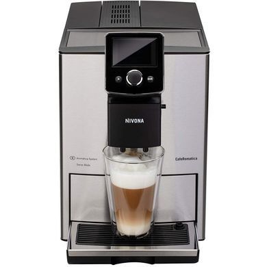 Кофемашина автоматическая Nivona CafeRomatica NICR 825, 1465 Вт., резервуар для воды 1.8 л., 15 Бар., механ., нирж. сталь. (351156) NICR825 фото