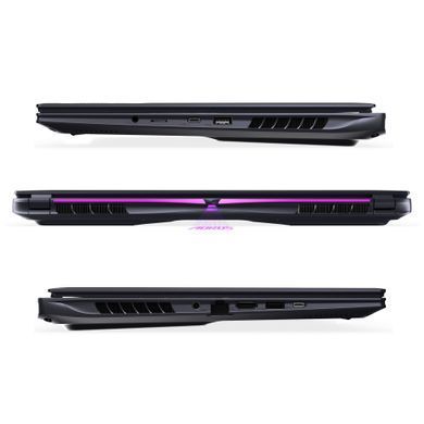 Gigabyte Ноутбук AORUS G6X 16.0 QHD 165Hz, Intel i7-13650HX, 16GB, F1TB, NVD4060-8, DOS, черный AORUS_16X_9KG-43UAC54SD фото