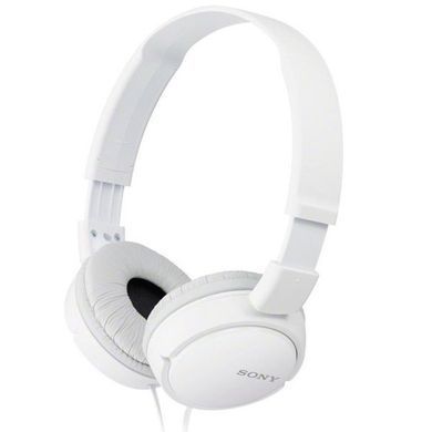 Навушники On-ear Sony MDR-ZX110 3.5 mini-jack Білий (357850) MDRZX110W.AE фото