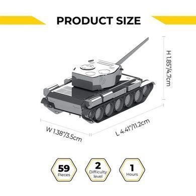 Колекційна модель-конструктор Metal Time Танк T-44 (MT072) dt_94831 фото