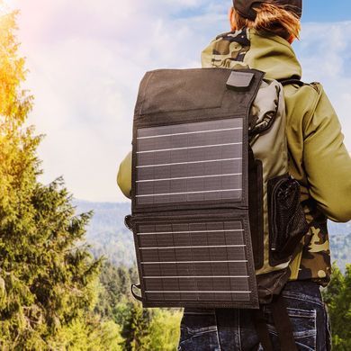 Зарядний пристрій на сонячній батареї NEO Tools 15W (90-140)