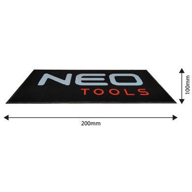 Экологический коврик абсорбирующий NEO TOOLS 10-600, 200&times;100 см, 4 мм, с резиновым дном