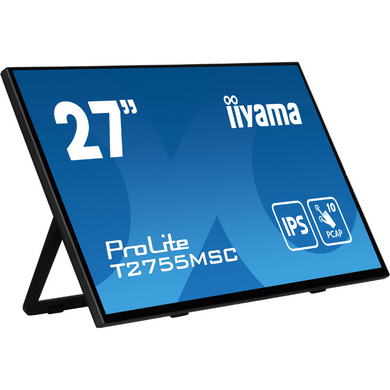 27 "16: 9 Sensory LCD -монитор IPS, 1920x1080, Проекция и экономическая технология, 1xhdmi/1xdp/2xusb 3.2, iiyama T2755555555555555555555555555555555555555555555555555555555555555555555555555555555555555555555555555 3724078 фото
