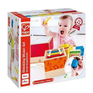 Іграшкові музичні інструменти Hape Мініоркестр 5 в 1 (E0336) dt_12096 фото