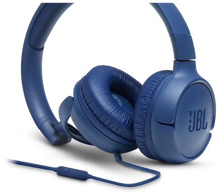 Навушники JBL T500 Blue (6459537) JBLT500BLU фото