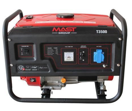Бензиновый генератор MAST GROUP Т3500 + газовая плитка Orcamp CK-505 + электрический обогреватель Gardyer KT3500 фото