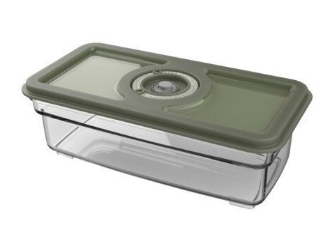 Вакууматор Electrolux для многоразовых пакетов и контейнеров, 4Вт, механическое управление, +3 контейнера, пластик, серый (358256) EVFK1+ фото