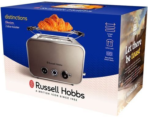 Тостер Russell Hobbs 26432-56 Distinctions 2-Slice, металл 26432-56 фото