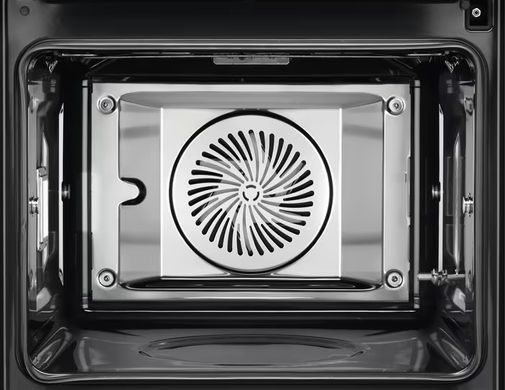 Electrolux Духова шафа електрична, 70л, A++, пара, конвекція, ф-ція пароварки, чорний+нерж (363458) KOAAS31CX фото
