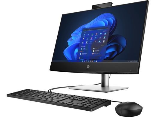 HP ПК Моноблок ProOne 440-G9 23.8" FHD IPS AG, Intel i5-12500T, 8GB, F512GB, UMA, WiFi, кл+м, DOS, черный 6D3W7EA фото
