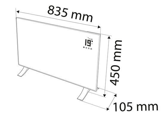 Конвектор Neo Tools 90-092 2000 Вт, IP24