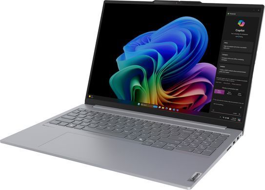 Ноутбук Lenovo ThinkBook 16-G7 16" WUXGA IPS AG, Snapdragon X Plus X1P-42-100, 16GB, F512GB, UMA, Win11P, сірий (390019) 21NH0000RA фото
