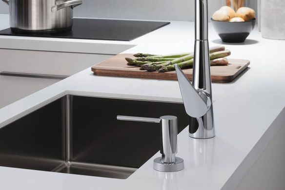 Дозатор для мийних засобів Hansgrohe A51, 500мл, чорний матовий (355192)