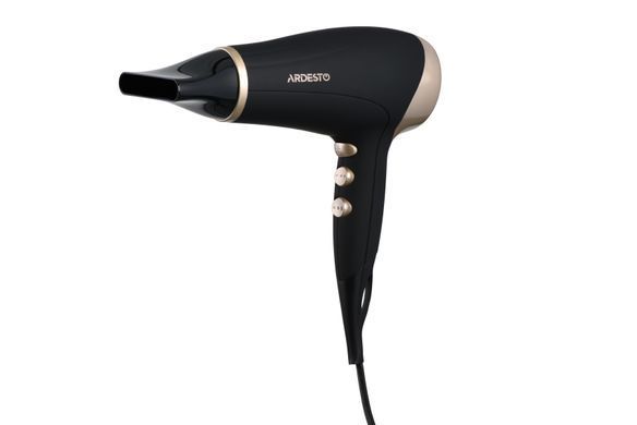 ARDESTO Фен Gemini HD-522, 1800-2200Вт, 2 швидкості, 3 темпер. режими , функція Cool Shot, чорний (302693) HD-522 фото