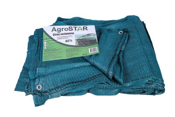 Сітка затіняюча "AgroStar"з UV(3*5) 85% затінення