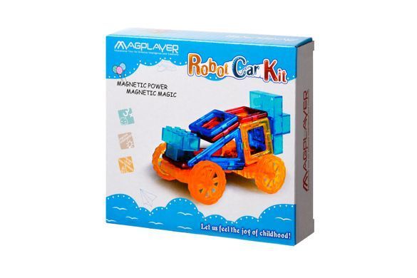 Конструктор Magplayer магнитный набор 32эл MPX-32 фото