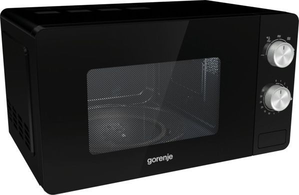 Gorenje Мікрохвильова піч, 17л, мех. керув., 700Вт, чорний (380822) MO17E1B фото