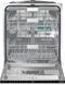 Gorenje Посудомоечная машина встраиваемая, 16компл., инверторн, A+++, 60см, TotalDry, Wi-Fi, 3 корзины, белый GV693C60UVAD