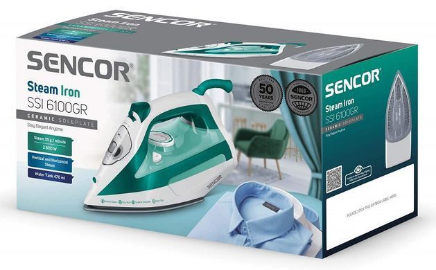 Утюг с подачей пара Sencor SSI 6100GR (6924121) 41012748 фото