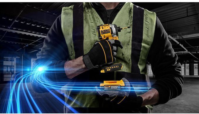 Шуруповерт ударний акумуляторний безщітковий DeWALT DCF850E1T DCF850E1T фото