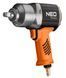 Гайковерт ударный пневматический 1/2" NEO 14-002, профессиональный, Twin Hammer, 1300 Нм 14-002