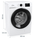 Пральна машина автоматична Gorenje WPNEI84A1SWIFI/UA (6997668) 744099