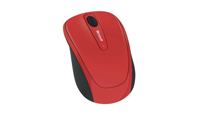 Microsoft Wireless Mobile Mouse 3500[Flame Red Gloss] (236538) GMF-00293 фото