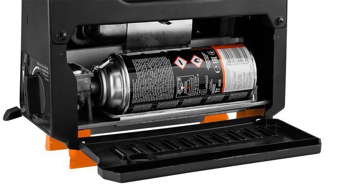 Газовий туристичний обігрівач NEO TOOLS 90-133, 2,2 кВт, з п&rsquo;єзопідпалом