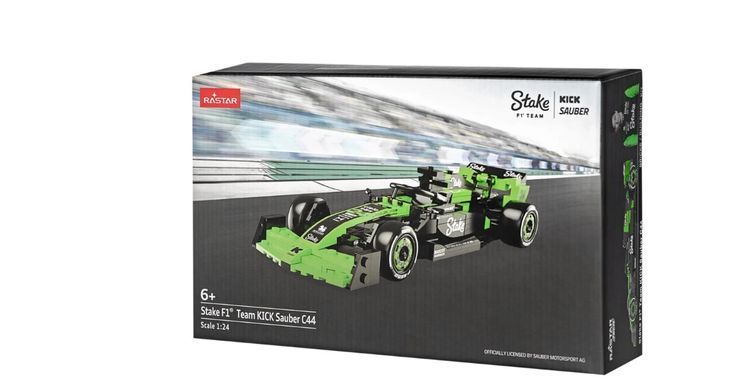 Машинка Rastar Stake F1 Team KICK Sauber C44 конструктор 1:24 Зелений ibs_4540137 фото