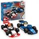 Конструктор LEGO City Автомобили для гонки F1 команд Williams Racing и Haas F1, 92 детали (60464)