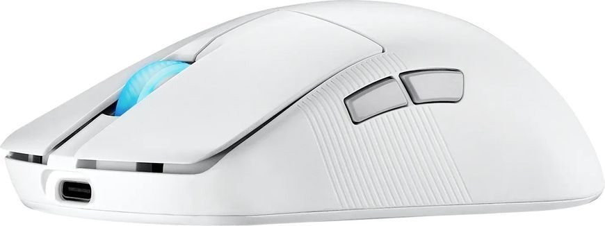 ASUS Миша ROG Harpe Ace Mini, USB-A/WL/BT, білий (380734) 90MP03Z0-BMUA10 фото