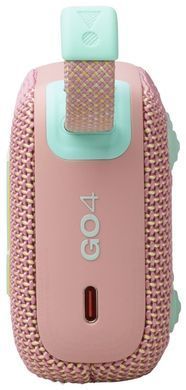 Портативна акустика JBL Go 4 Рожевий (JBLGO4PINK) JBLGO4PINK фото
