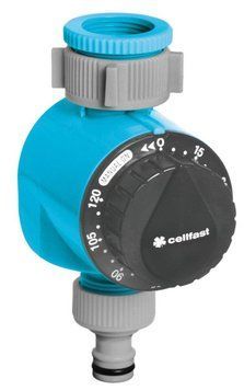 Таймер для поливу Cellfast IDEAL механічний, до 120 хв, підключення 3/4-1" (360892) 52-090 фото