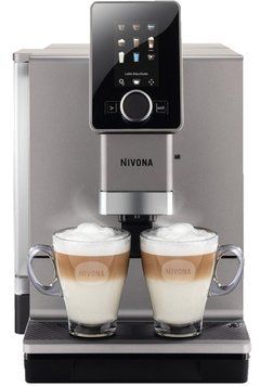 Nivona Кавамашина автоматична CafeRomatica NICR 961, 1465 Вт., резервуар для води 1.8 л., 15 Бар., сенсор., сіра. (351158) NICR930 фото