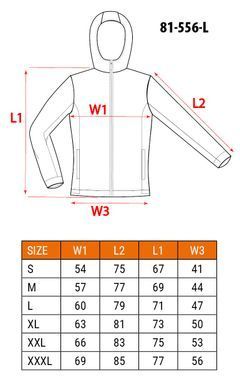 Кофта Neo Tools 81-556-L, Трикотажна, Softshell
