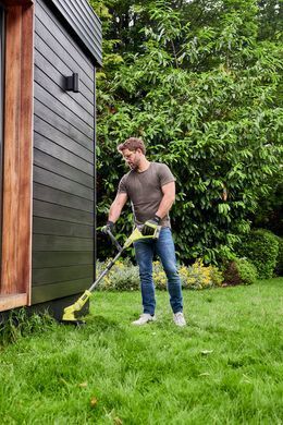Тример садовий акумуляторний Ryobi ONE+ OLT1832 18В 25-30см телескоп.штанга регулювання кута нахилу 2.3кг без АКБ та ЗП (323020) 5133002813 фото