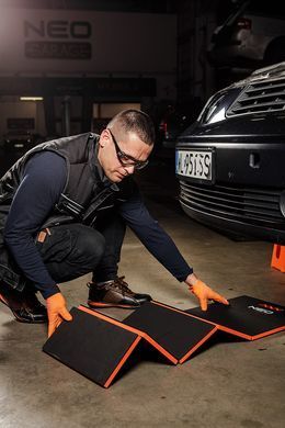 Складной коврик NEO TOOLS 10-599 для ремонта авто, EVA, 3-слойный, 1200&times;400 мм
