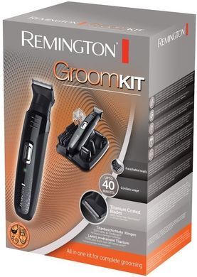 Набір для стрижки Remington Groom Kit, для бороди, вусів, голови і носа (272785) PG6130 фото