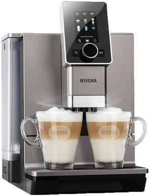 Nivona Кавамашина автоматична CafeRomatica NICR 961, 1465 Вт., резервуар для води 1.8 л., 15 Бар., сенсор., сіра. (351158) NICR930 фото
