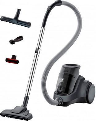 Electrolux Пылесос контейнерный, 750Вт, конт пыль -1.8л, HEPA12, 4 насадки, серебристый EC41-4T фото