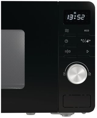 Gorenje Мікрохвильова піч, 20л, електр. управл., 800Вт, дисплей, чорний (308910) MO20A3B фото