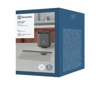 Вакууматор Electrolux для багаторазових пакетів і контейнерів, 4Вт, механічне керування, +10 пакетів, пластик, сірий (358258) EVSK1 фото