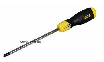Отвертка крестовая STANLEY "Cushion Grip": "Pozidriv" PZ1 x 75 мм DW