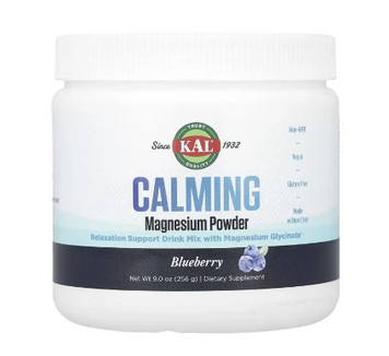 CALMING Magnesium Powder - 256g Blueberry
