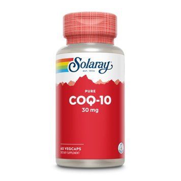 Pure CoQ10 30mg - 60 vcaps Solaray