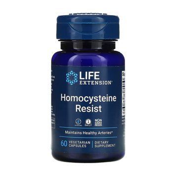 Комплекс для контроля гомоцистеина Life Extension Homocysteine Resist 60 растительных капсул